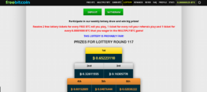 BTC lottery