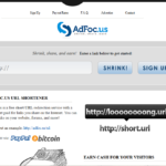 Gana dinero acortando enlaces con Adfoc.us